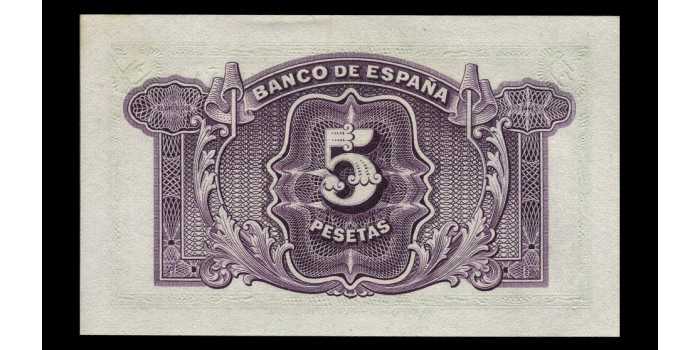 copy of F359K.- 5 PESETAS 1935 WITHOUT SERIES - SC