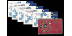 CARTERA EURO B.U. SET  ALEMANIA 2005 EURO PROOF - JUEGO 5 CECAS