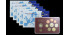 EURO WALLET B.U. SET GERMANY 2006. SET 5 MINTS - PROOF