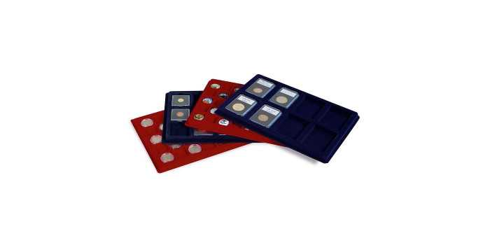 Bandejas TAB L 15 Divisiones Quadrum. 50mm. – Leuchtturm. Azul