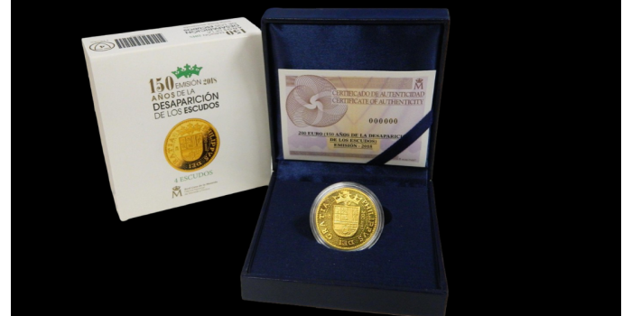 2018 - 200 EUROS 150 YEARS OF THE SHIELD - 4 SHIELDS. GOLD - PROOF