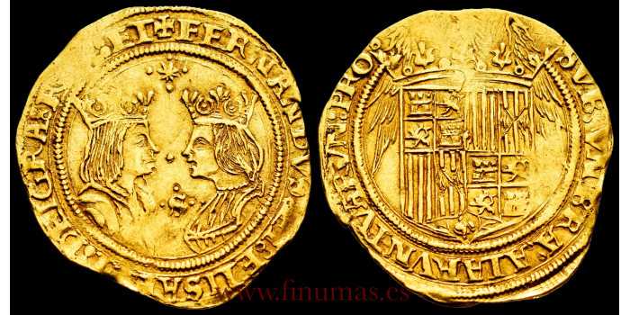 Cy02787.2.- REYES CATOLICOS DOUBLE EXCELLENT SEVILLA '*' 'S'. - GOLD