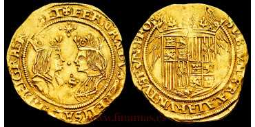 Cy02787.2.- REYES CATOLICOS DOUBLE EXCELLENT SEVILLA '*' 'S'. - GOLD