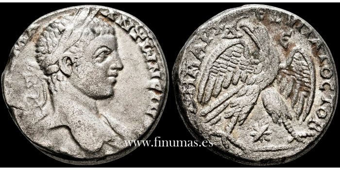 HELIOGABALO TETRADRACMA  218-220 d.C. ANTIOQUIA