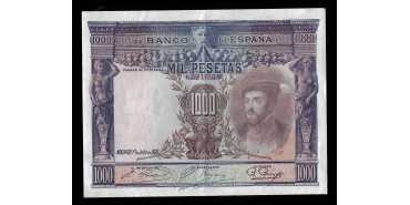 copy of F353G - 1000 Pesetas 15-08-1928 EBC-.  No series