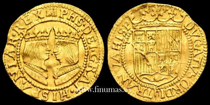 copy of Cy03952IMP.-FELIPE II - 1/2 Real N/D AMBERES. - GOLD
