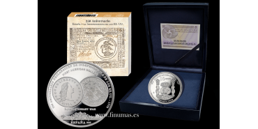 10 Euro 2025 - 250 Anniv. USA - First Dollar. Silver - Proof