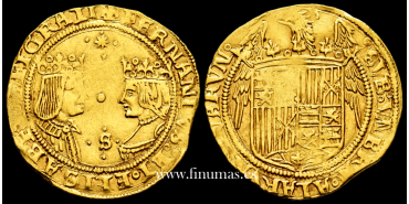 Cy02787.3.- REYES CATOLICOS DOUBLE EXCELLENT SEVILLA '*' 'S'. - GOLD