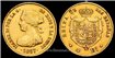Cy16376.- ISABEL II 4 ESCUDOS 1867 MADRID. MBC - ORO