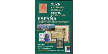 Catalogo Edifil  Sellos De España Y Dependencias Postales 2025. Tapa Dura