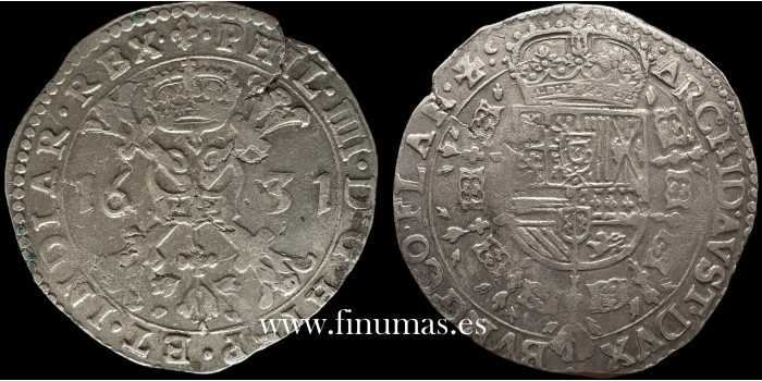 Cyp1631.- FELIPE IV  PATAGON  1631 BRUJAS. MBC+