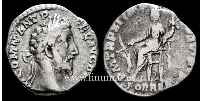 COMODUS Denarius 177-192 d.C. Rome