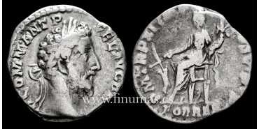 COMODO Denario 186 d.C. Roma