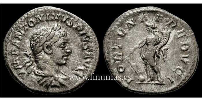 ELIOGABALO DENARIO 218-222 d.C. ROMA