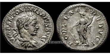 ELIOGABALO DENARIO 218-222 d.C. ROMA