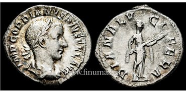 GORDIANO III DENARIO 241 d.C. ROMA