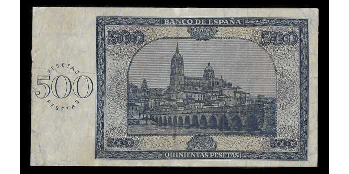 F474E - 500 Peseta 21-11-1936 serie B.  MBC