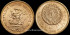 MEXICO K-478 - 20 PESOS MEXICANOS DE ORO - CALENDARIO AZTECA