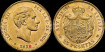 copy of ALFONSO XII - 25 Pesetas gold 1879 (18-79) EMM.  EBC