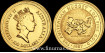 AUSTRALIA K-0092 - 100 DOLLAR NUGGET 1987 - GOLD