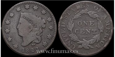 ESTADOS UNIDOS - K-045 - 1 Centavos 1822 - M.C