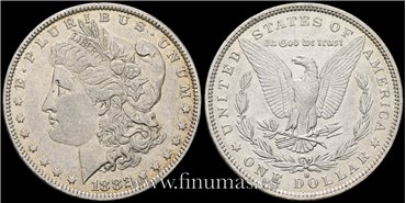 ESTADOS UNIDOS -  K-110 - 1 Dolar 1882 O- EBC- 