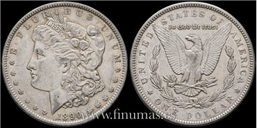 ESTADOS UNIDOS - -K-110 - 1 Dolar 1890 - EBC- 