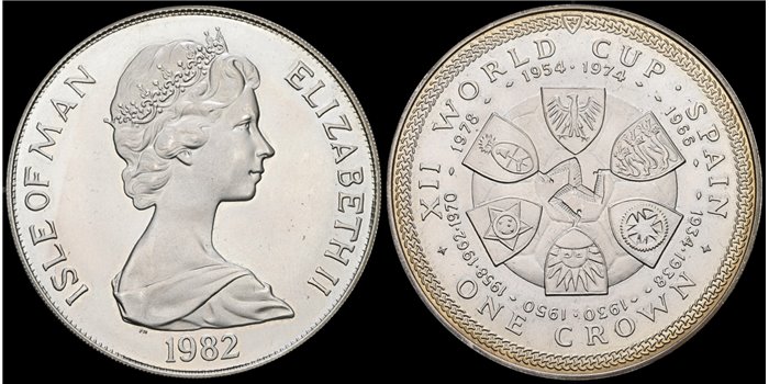 ISLA DE MAN  - K-092 - 1 Crow 1982 - Nq.  SC. 