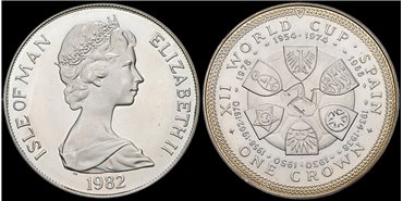 ISLA DE MAN  - K-092 - 1 Crow 1982 - Nq.  SC. 