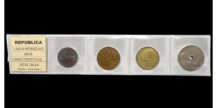 L-01.-  COLECCION "LAS MONEDAS DE LA REPUBLICA"