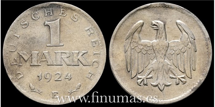  ALEMANIA - R. WEIMAR K-049 1Merco 1924 MBC+ 