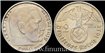  ALEMANIA - III REICH - K-093 - 2 R.Marcos 1938 B -MBC+ plata 