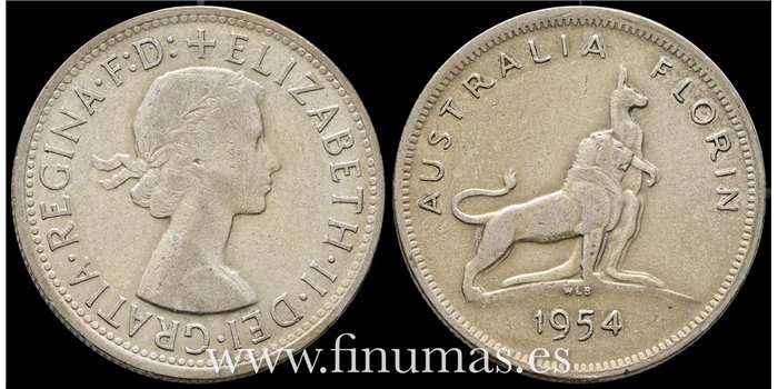 AUSTRALIA - K-055 - 1 Florin - MBC