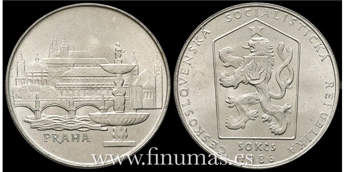 CHECOSLOVAQUIA - K-121 50 - Korum 1986 - SC 