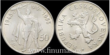 CHECOSLOVAQUIA - K-044 - 50 - Korum 1955 - SC 