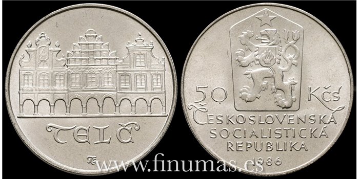 CHECOSLOVAQUIA - K-124 - 50 - Korum 1986 - SC 