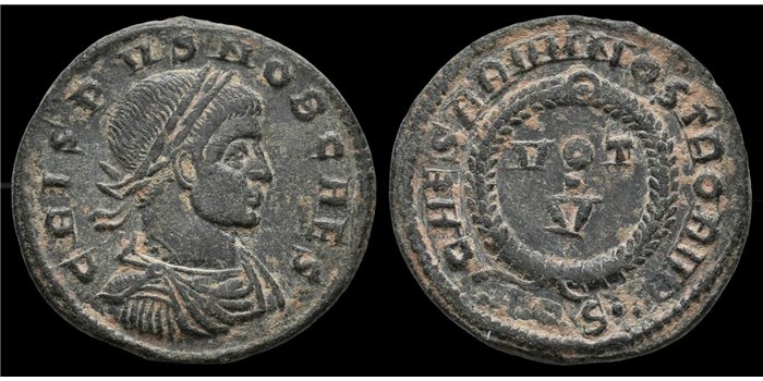 CRISPO FOLLIS AQUILEIA. A.Q.S  316-326 d.c.