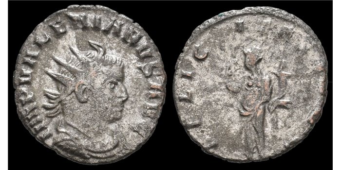 VALERIANO DENARIO ANTONINIANO 253-260 d.c. - FELICITAS AVG