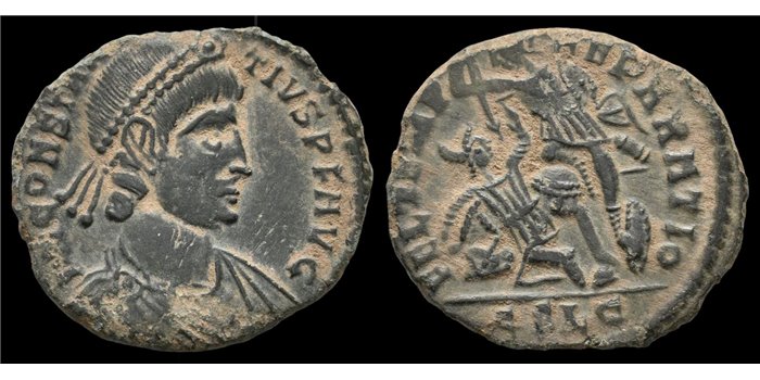 CONSTANTINO II FOLLIS 348-351 d.c.