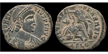 CONSTANTINO II FOLLIS 348-351 d.c.