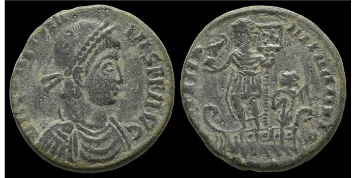 CONSTANTINO II FOLLIS  350-353 d.c.