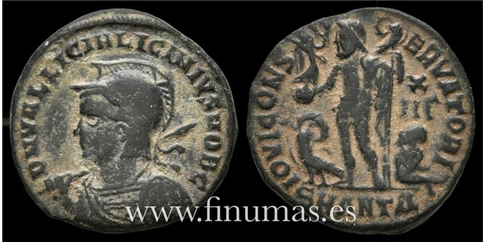 LILINIUS I FOLLIS 308-324 d.C. 