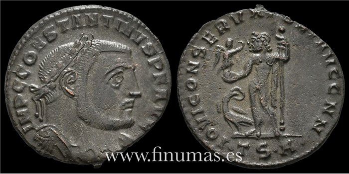 CONSTANTINO MAGNO  FOLLIS 309-337d.C. 