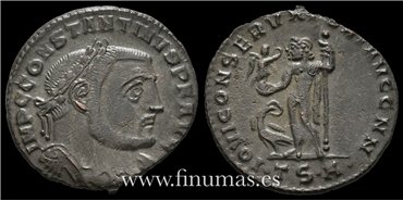 CONSTANTINO MAGNO  FOLLIS 309-337d.C. 