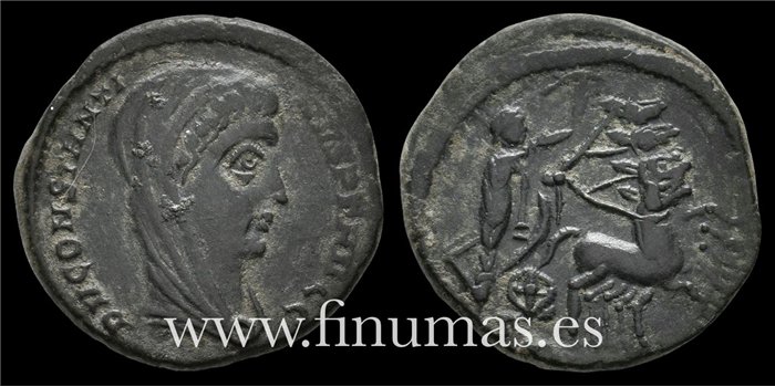 CONSTATINOMAGNO 1/2  F CENTENIONAL  Nicomedia  387-347 d.C. 