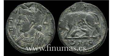 CONSTATINO 1 F CENTENIONAL Constantinopolis  336-337 d.C. 