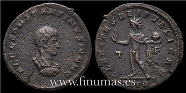 CONSTANTINO II FOLLIS     317-318d.C. 