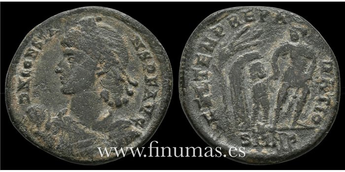 CONSTANS  FOLLIS Alquileia   348-350d.C. 