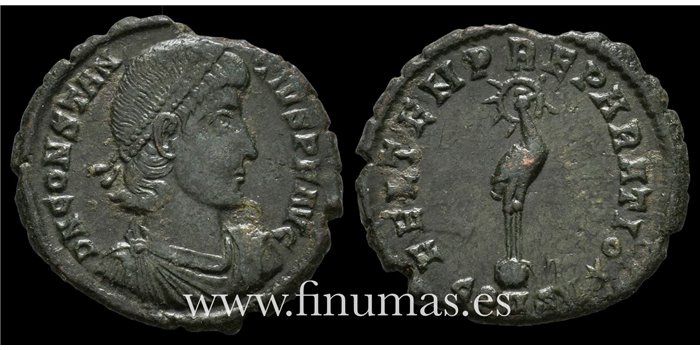 CONSTANS  FOLLIS Siscia   348-350d.C. 