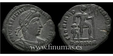 VALENTINIANO I   Gloria gomanorom   364-367d.C. 